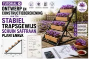Handen uit de mouwen: bouw je eigen trapsgewijs schuin plantenrek!