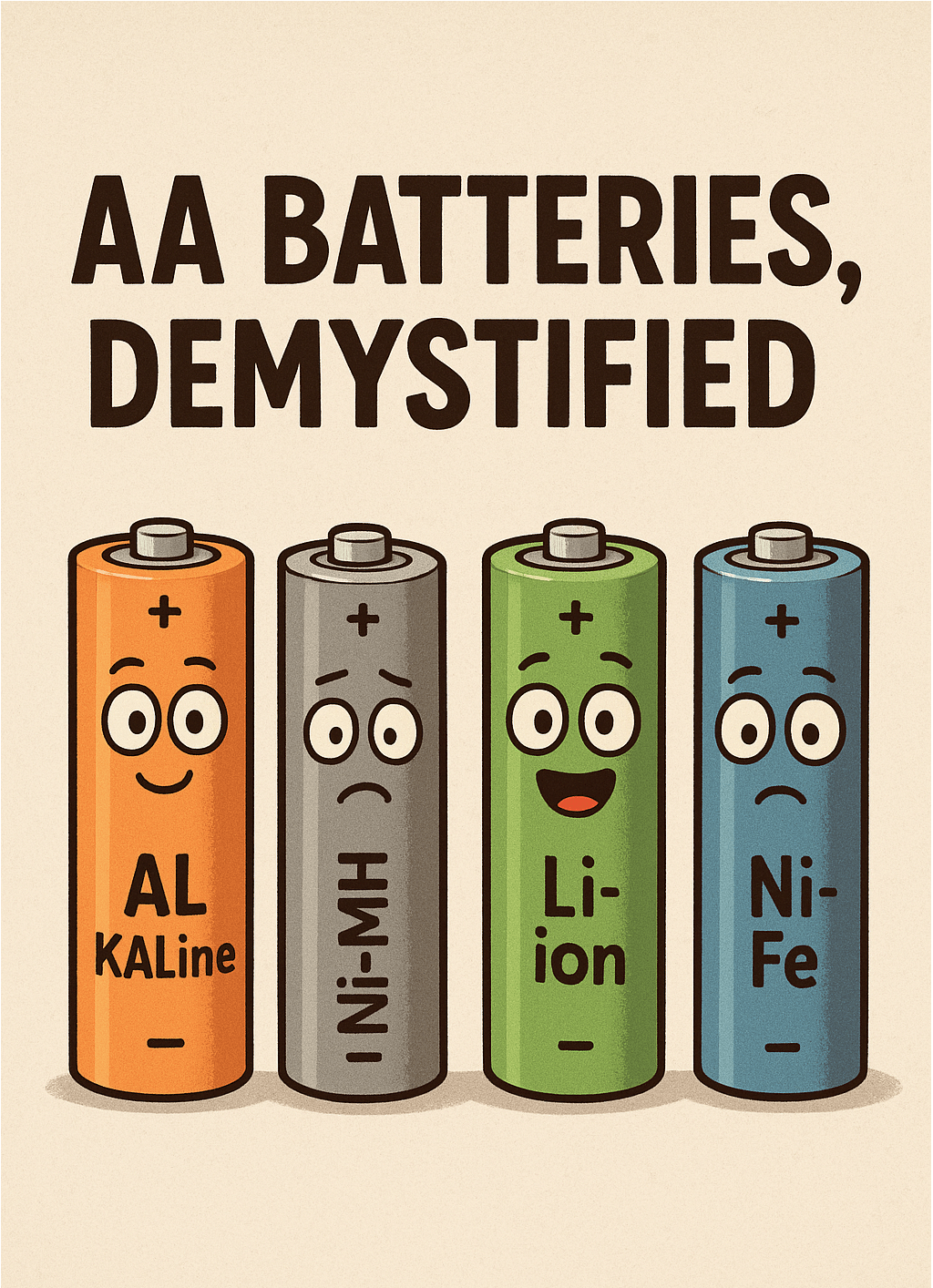 AA batteries demystified.